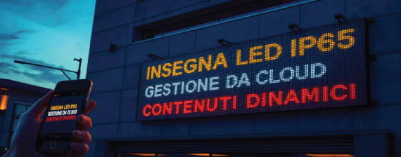 Insegnaled ip65 dinamica muveko